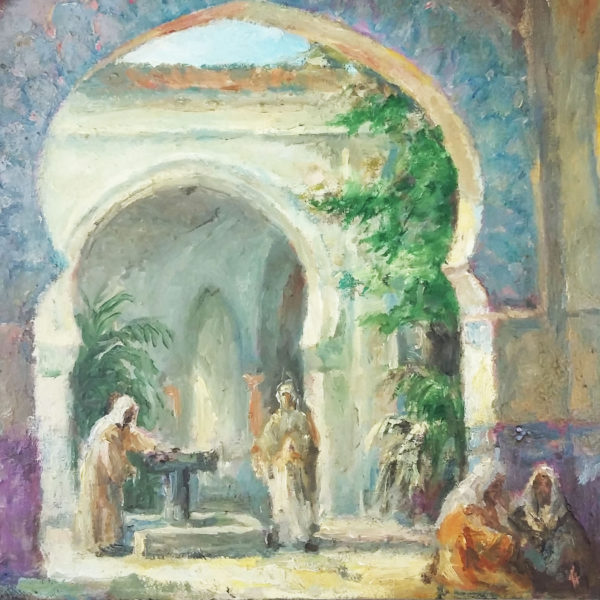 Oriental patio