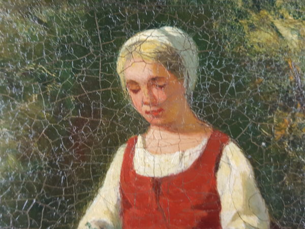 Shepherdess and her sheep - Image 3