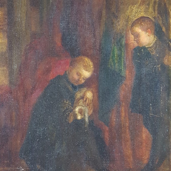 Children and their dog