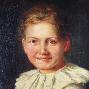 Portrait of a young girl