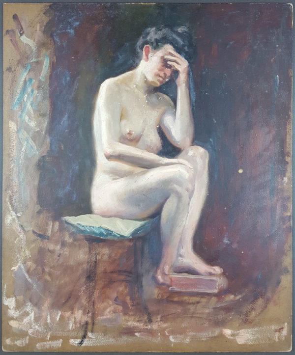Nude woman standing - Image 11