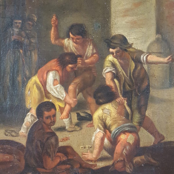 The fight