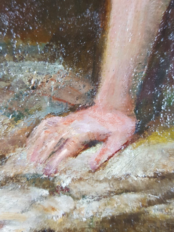 Walker near a cave - Image 6
