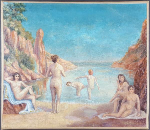Bathing in a cove – Image 2