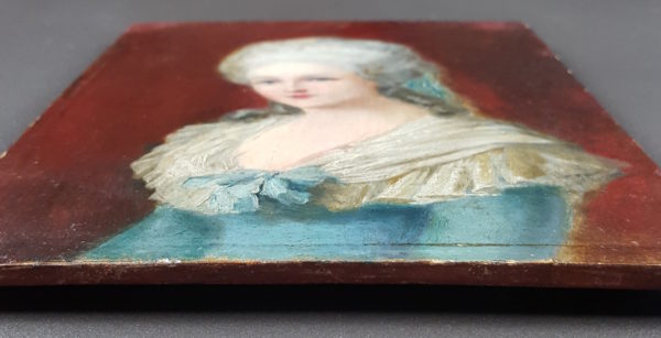 Woman of the nobility in a blue dress - Image 8