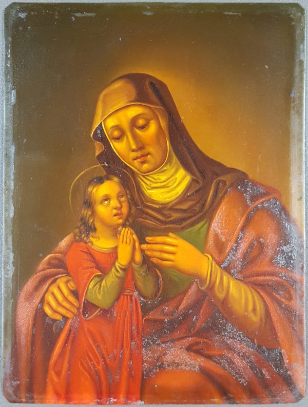 Saint Anne and Mary in prayer – Image 2