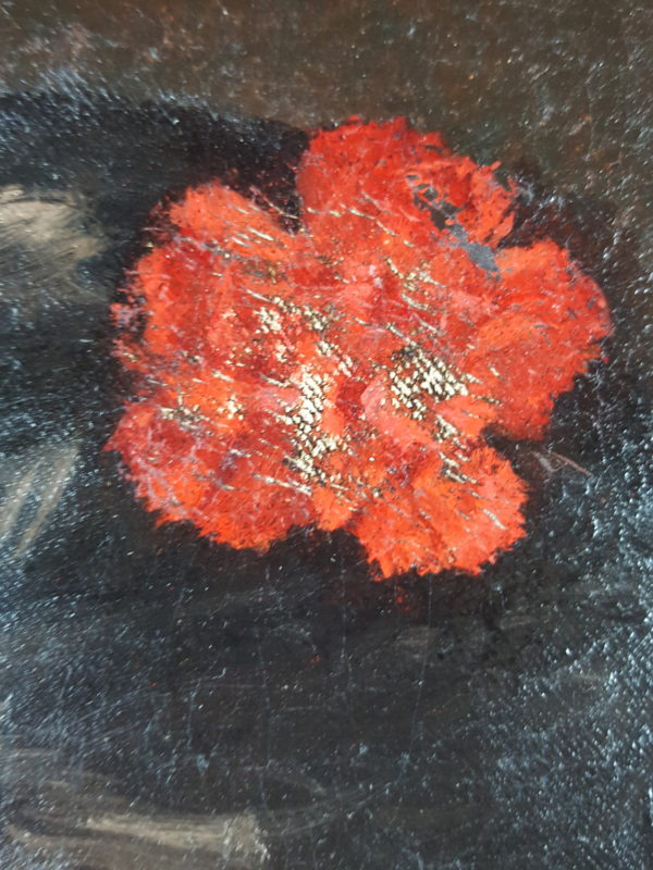 Portrait of a woman with carnation - Image 6