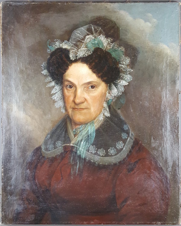 Portrait of a lady with a headdress - Image 2