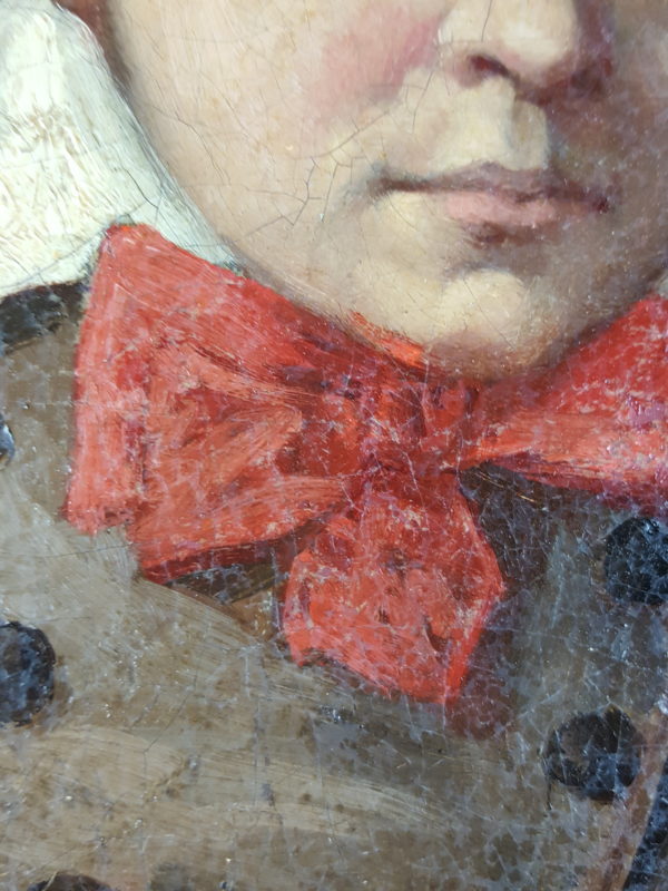 Young girl with animal skin - Image 5
