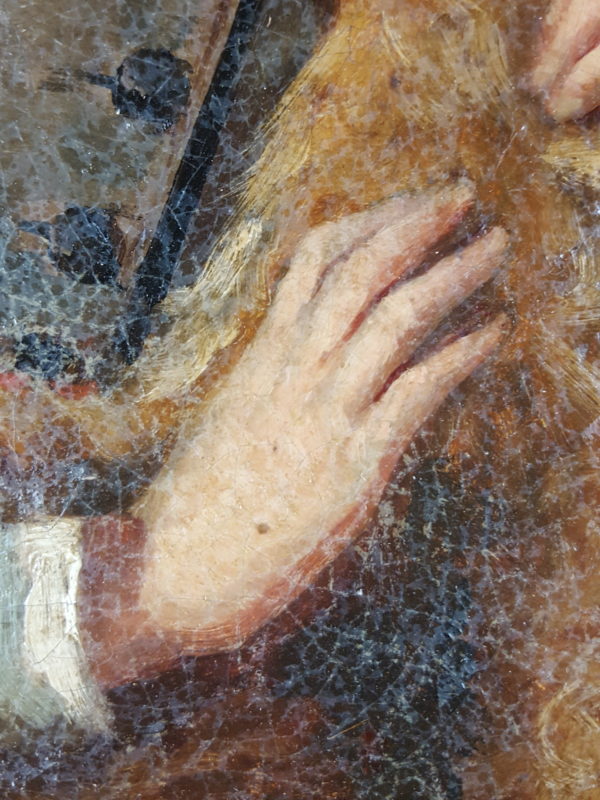 Young girl with animal skin - Image 7