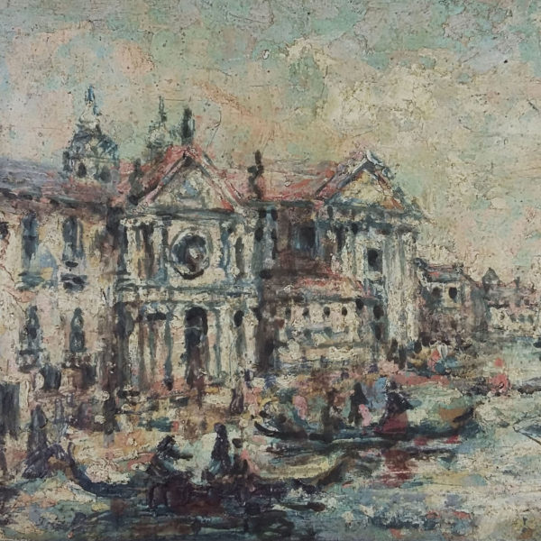 View of the Grand Canal in Venice