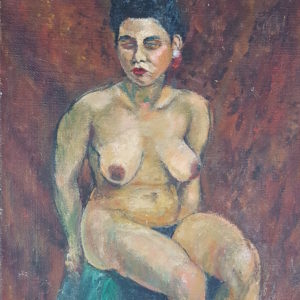 Seated nude