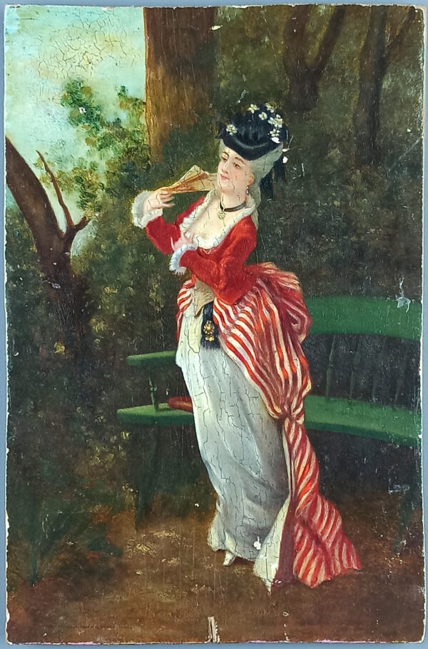 Lady with a fan – Image 2