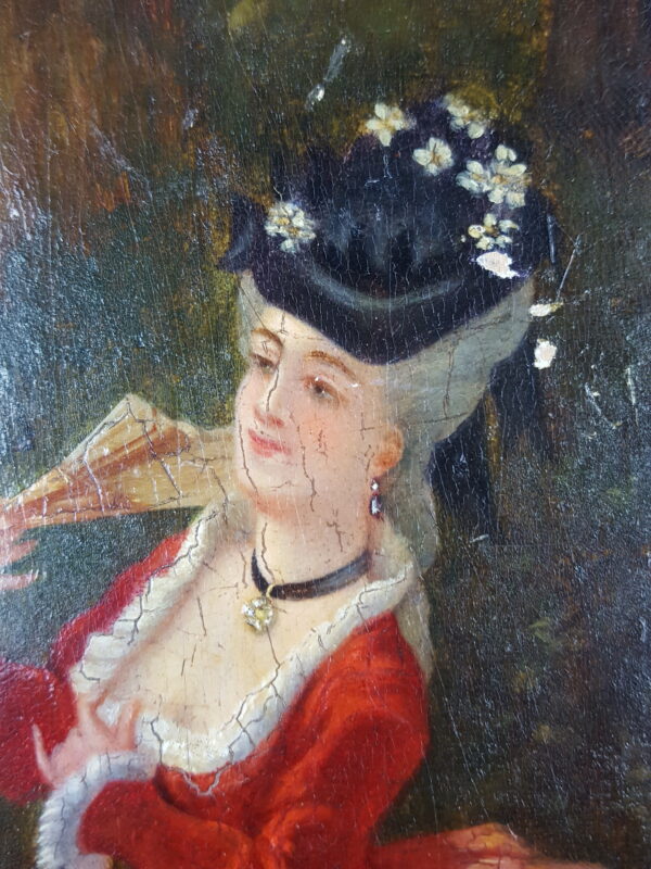 Lady with a fan – Image 5