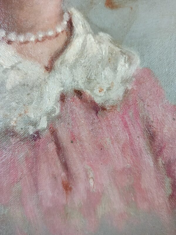 Portrait of a girl in a pink dress - Image 6