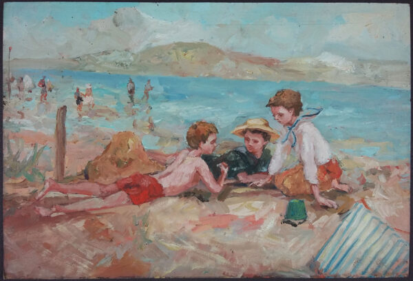 Children at the beach - Image 2