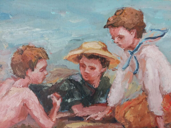 Children at the beach - Image 3