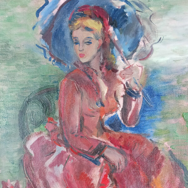 Woman with a parasol