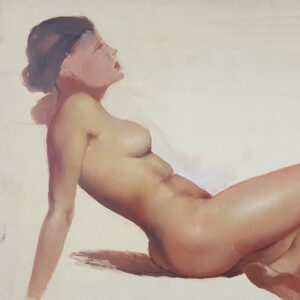 Reclining female nude