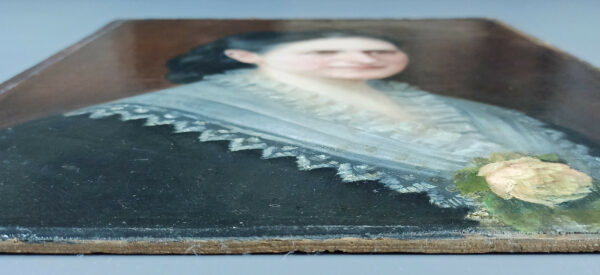 Portrait of lady with rose - Image 11